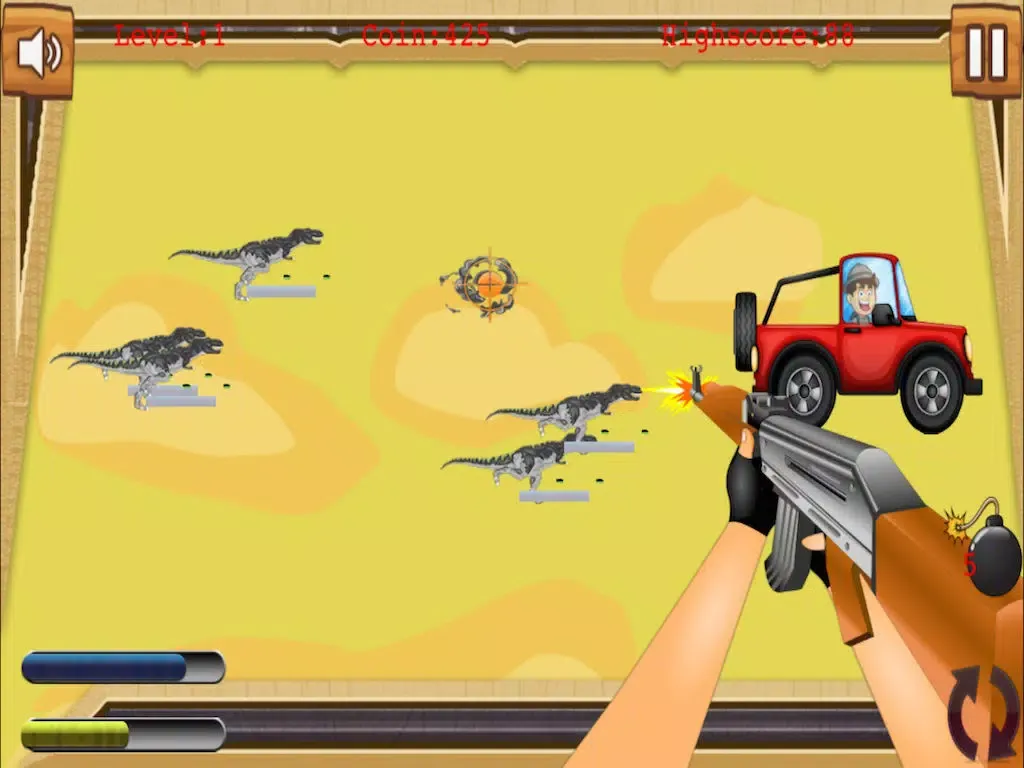 ภาพหน้าจอของ A Dino World Escape FREE - Wild Creature Hunter iPad 