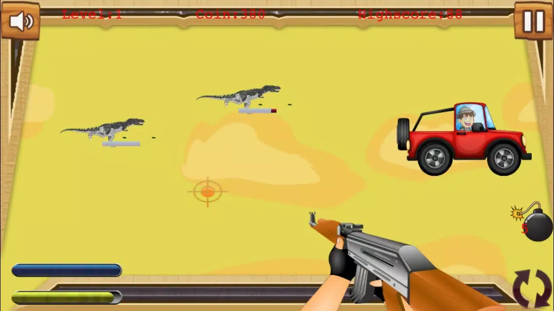 ภาพหน้าจอของ A Dino World Escape FREE - Wild Creature Hunter