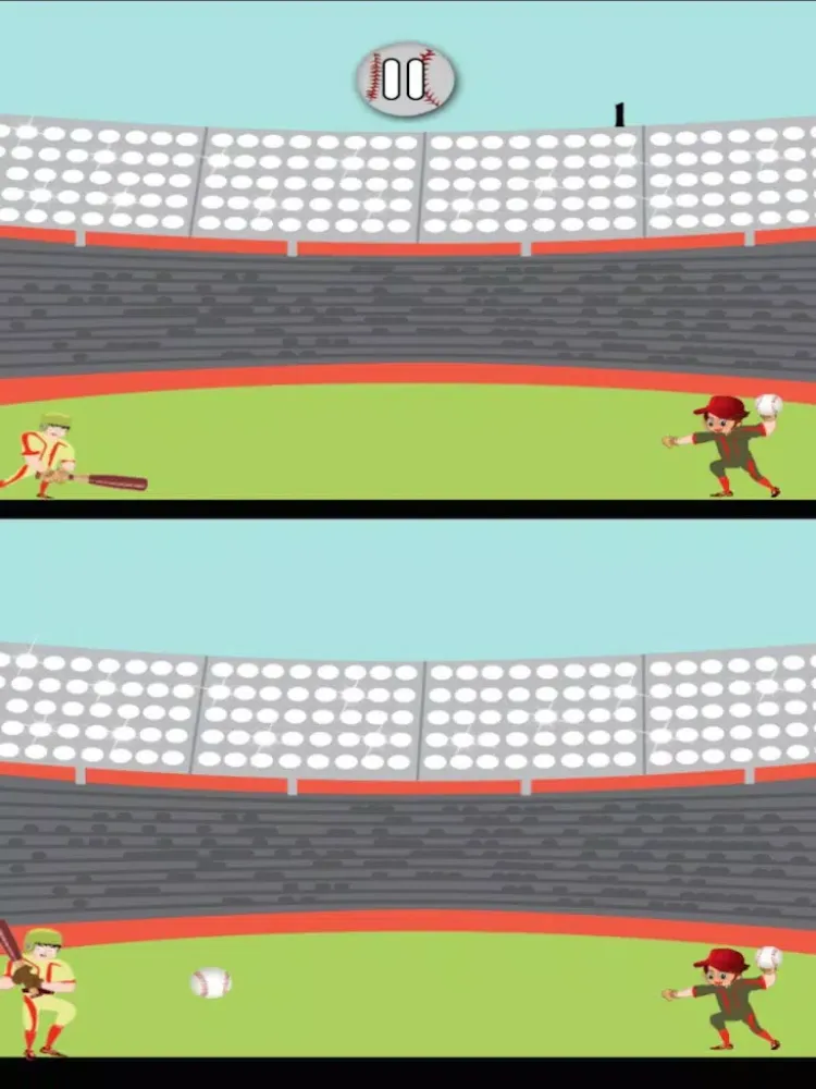 A Smash Homerun Derby FREE - Survival Baseball Flick Challenge iPad 应用截图