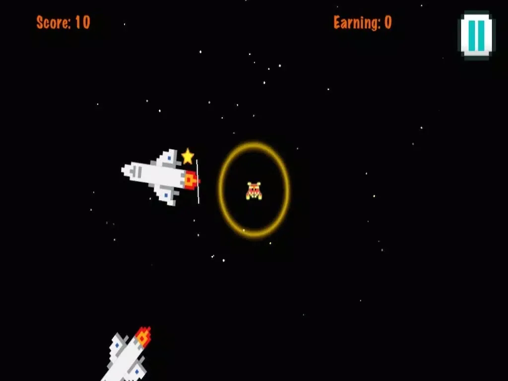 Capturas de pantalla de A Star Ship Space War FREE - Missile Attack Survival Game iPad 