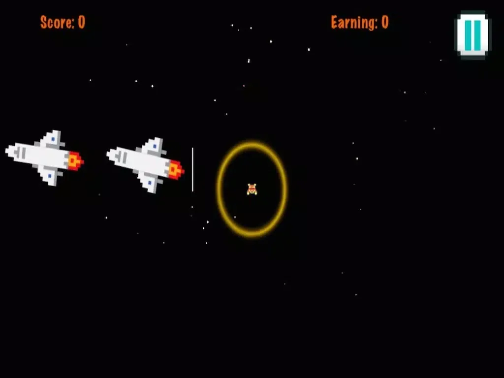 Capturas de pantalla de A Star Ship Space War FREE - Missile Attack Survival Game iPad 