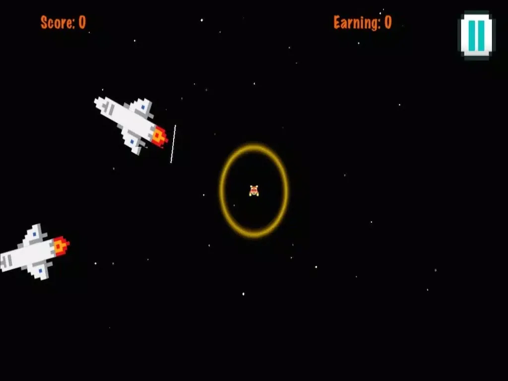 Capturas de pantalla de A Star Ship Space War FREE - Missile Attack Survival Game iPad 