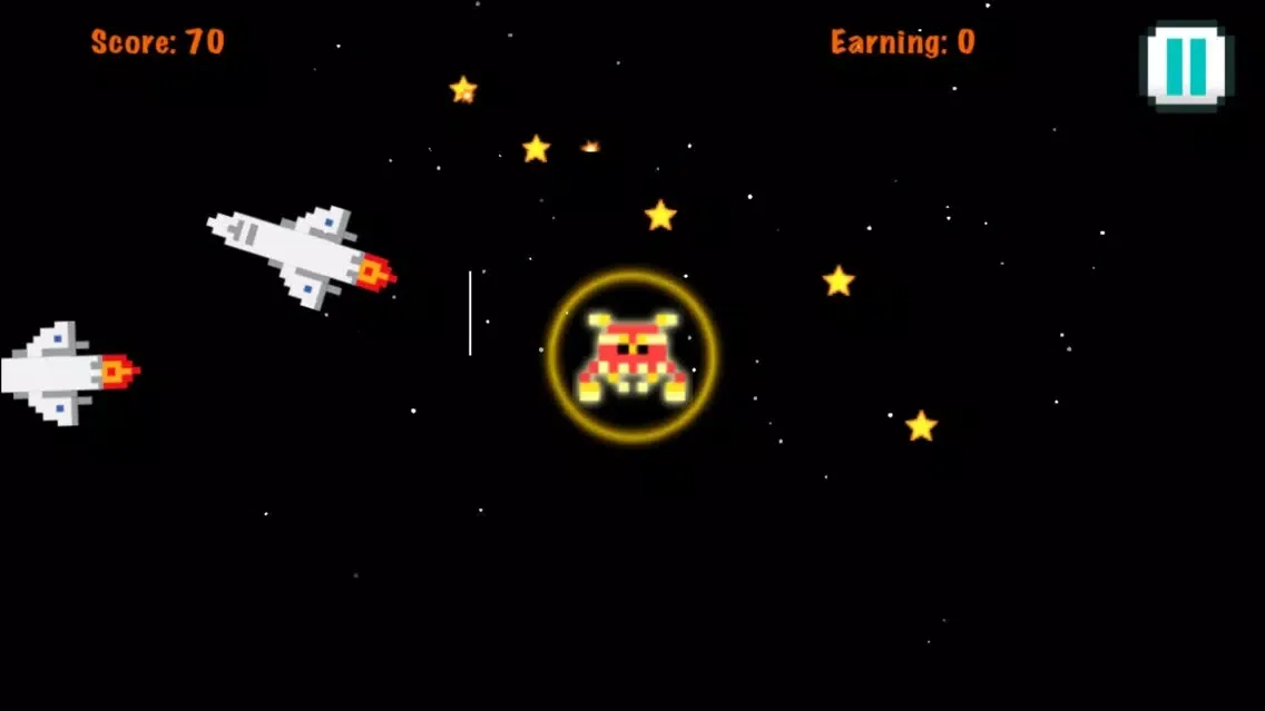 Capturas de pantalla de A Star Ship Space War FREE - Missile Attack Survival Game