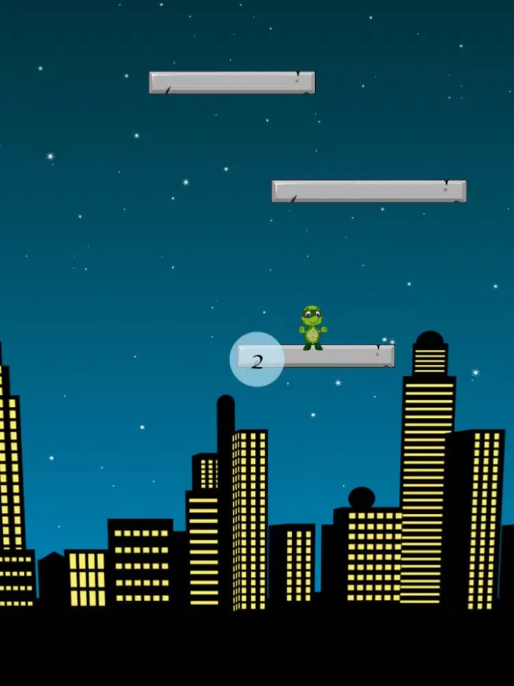 Tangkapan layar A Teenage Turtle Jumping Game FREE - Fast Bouncy Ninja Challenge iPad 