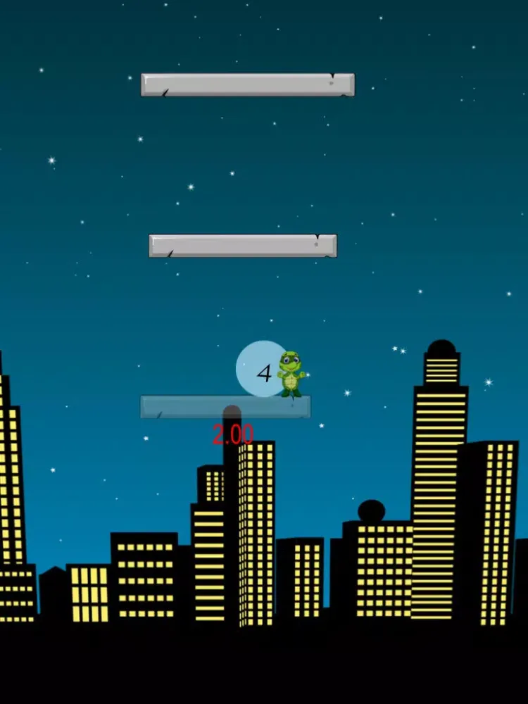Tangkapan layar A Teenage Turtle Jumping Game FREE - Fast Bouncy Ninja Challenge iPad 