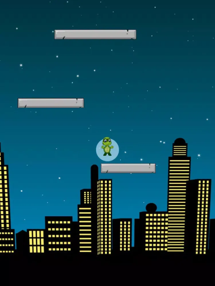 Tangkapan layar A Teenage Turtle Jumping Game FREE - Fast Bouncy Ninja Challenge iPad 