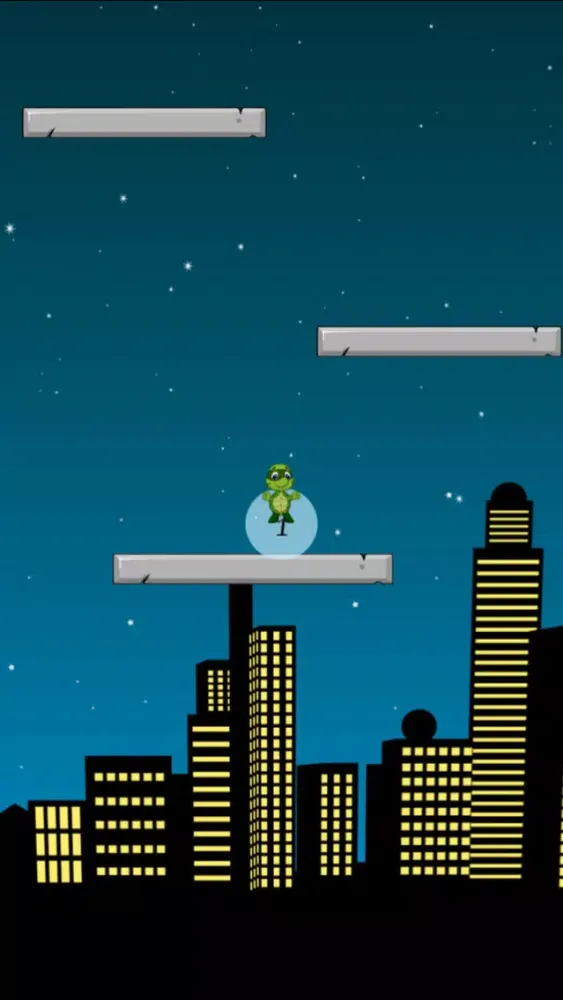 Tangkapan layar A Teenage Turtle Jumping Game FREE - Fast Bouncy Ninja Challenge