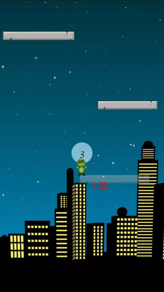 Tangkapan layar A Teenage Turtle Jumping Game FREE - Fast Bouncy Ninja Challenge
