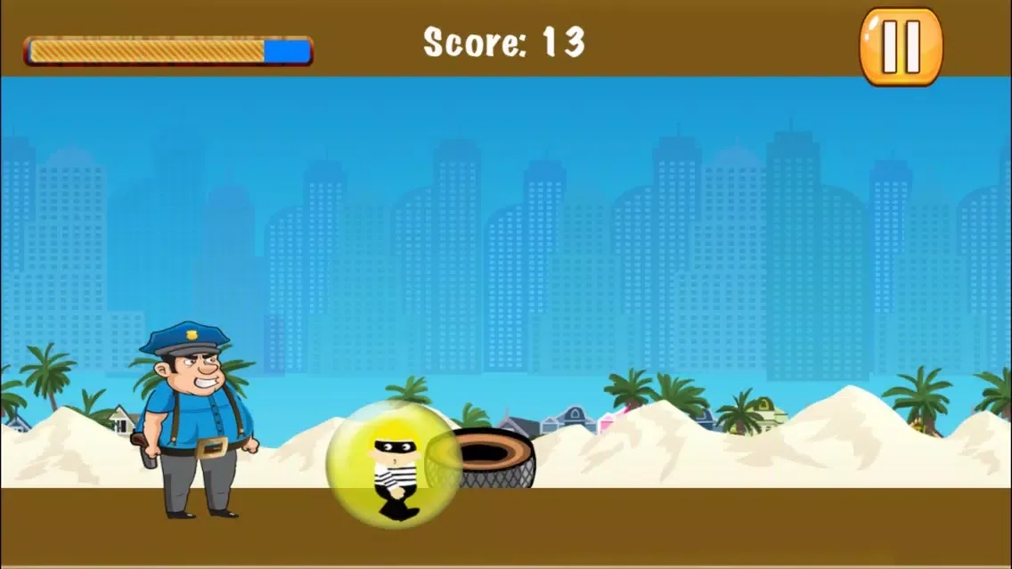Evil Robber Dash FREE - Cop Catch Speed Chase应用截图