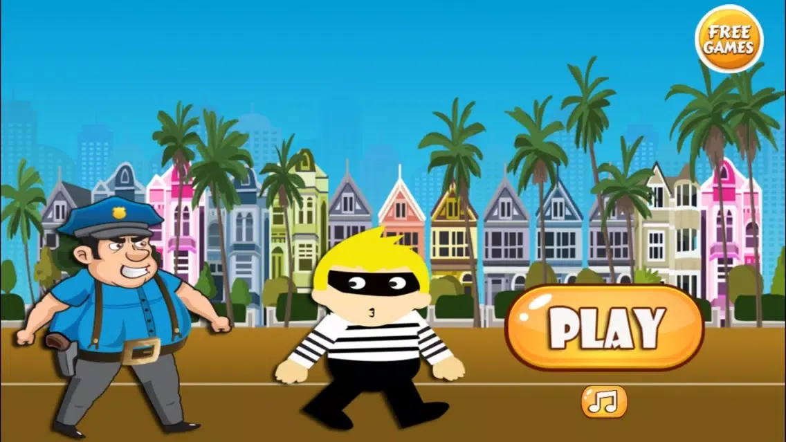 Evil Robber Dash FREE - Cop Catch Speed Chase应用截图