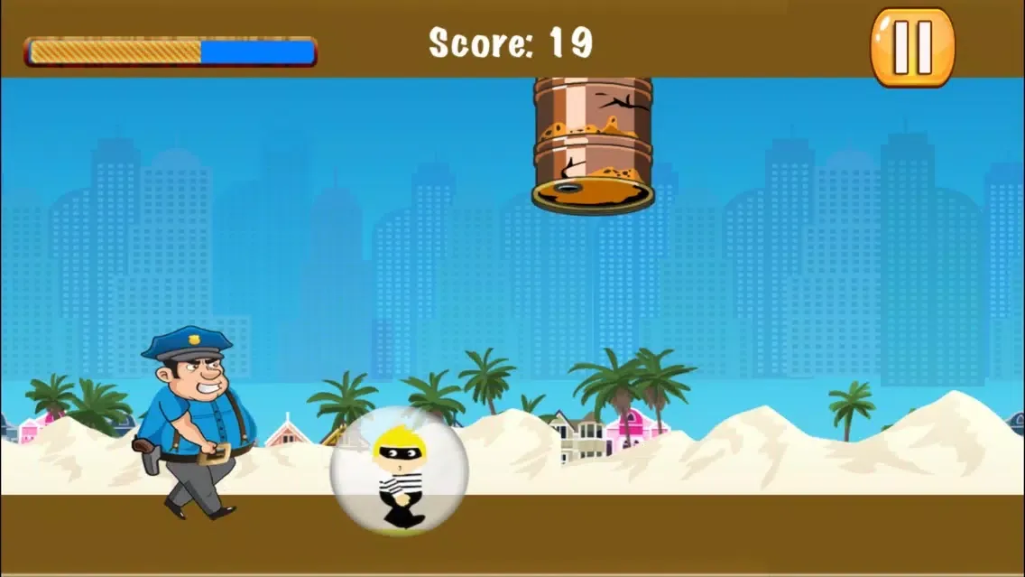 Evil Robber Dash FREE - Cop Catch Speed Chase应用截图