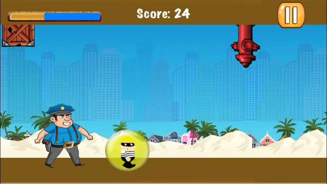 Evil Robber Dash FREE - Cop Catch Speed Chase应用截图