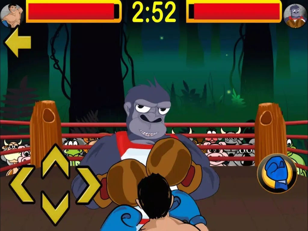 ภาพหน้าจอของ A Monkey Slap Boxing FREE - Jungle Animal Fight Challenge iPad 