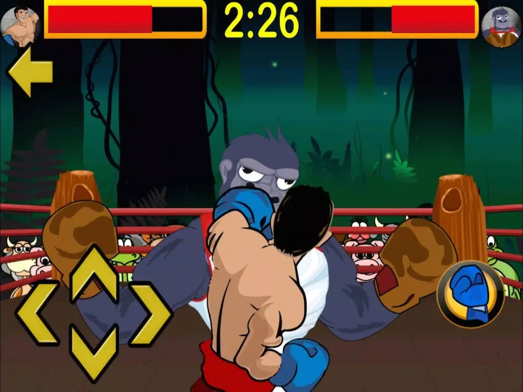 ภาพหน้าจอของ A Monkey Slap Boxing FREE - Jungle Animal Fight Challenge iPad 