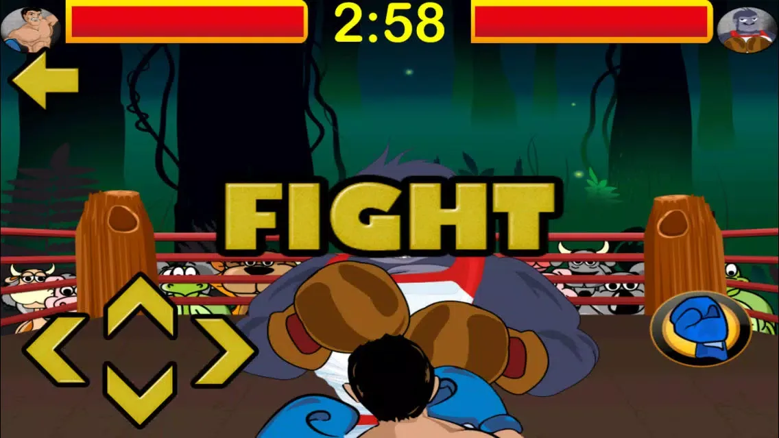 ภาพหน้าจอของ A Monkey Slap Boxing FREE - Jungle Animal Fight Challenge
