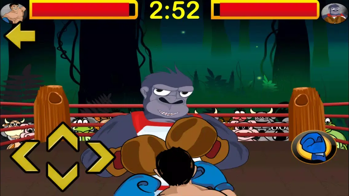 ภาพหน้าจอของ A Monkey Slap Boxing FREE - Jungle Animal Fight Challenge