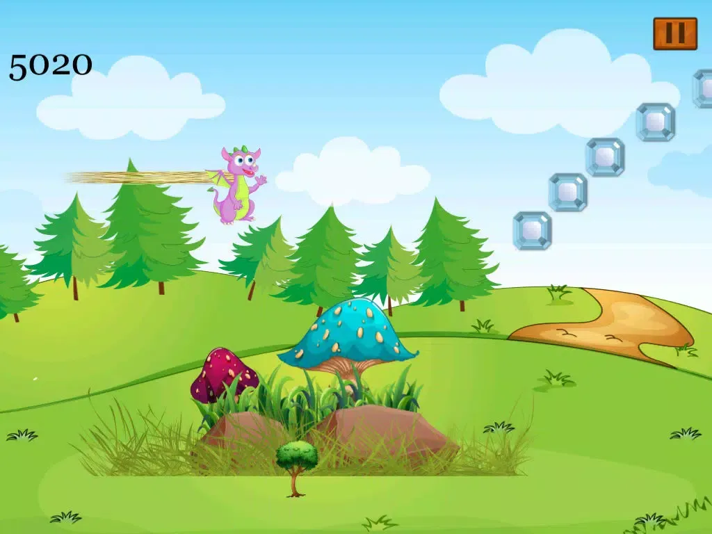 A Rich Little Dragon FREE - Jumpy Treasure Hunt Madness iPad  स्क्रीनशॉट