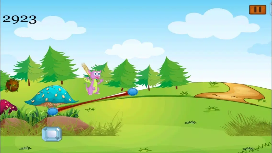 A Rich Little Dragon FREE - Jumpy Treasure Hunt Madness स्क्रीनशॉट