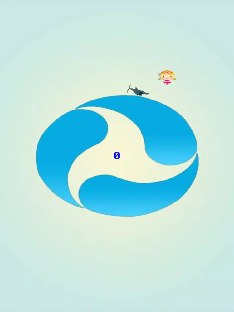 A Shark Swim Rescue Game FREE - Underwater Survival Dash iPad  Screenshots