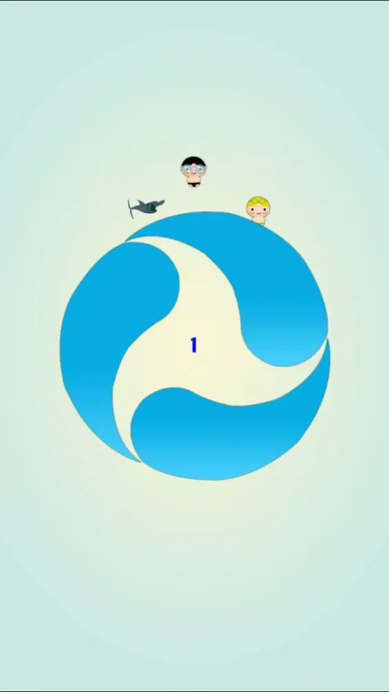 A Shark Swim Rescue Game FREE - Underwater Survival Dash Screenshots