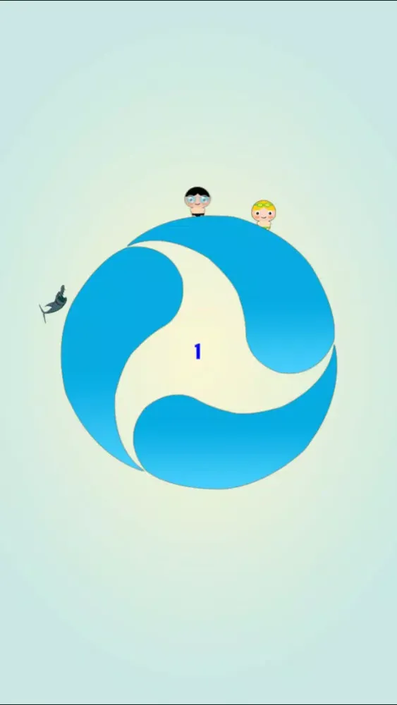 A Shark Swim Rescue Game FREE - Underwater Survival Dash Screenshots