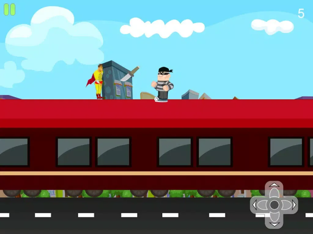 A Subway Superhero Dash - Brave Knight Runner Challenge FREE iPad  Screenshots