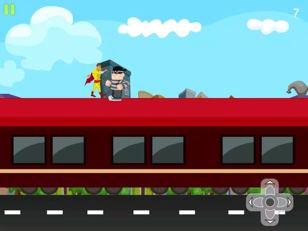 A Subway Superhero Dash - Brave Knight Runner Challenge FREE iPad  Screenshots