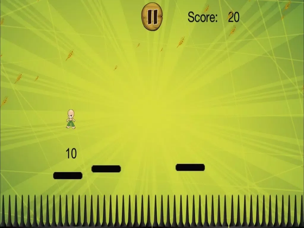 Capturas de tela do A Tiny Karate Master FREE - Epic Jumping Warrior iPad 