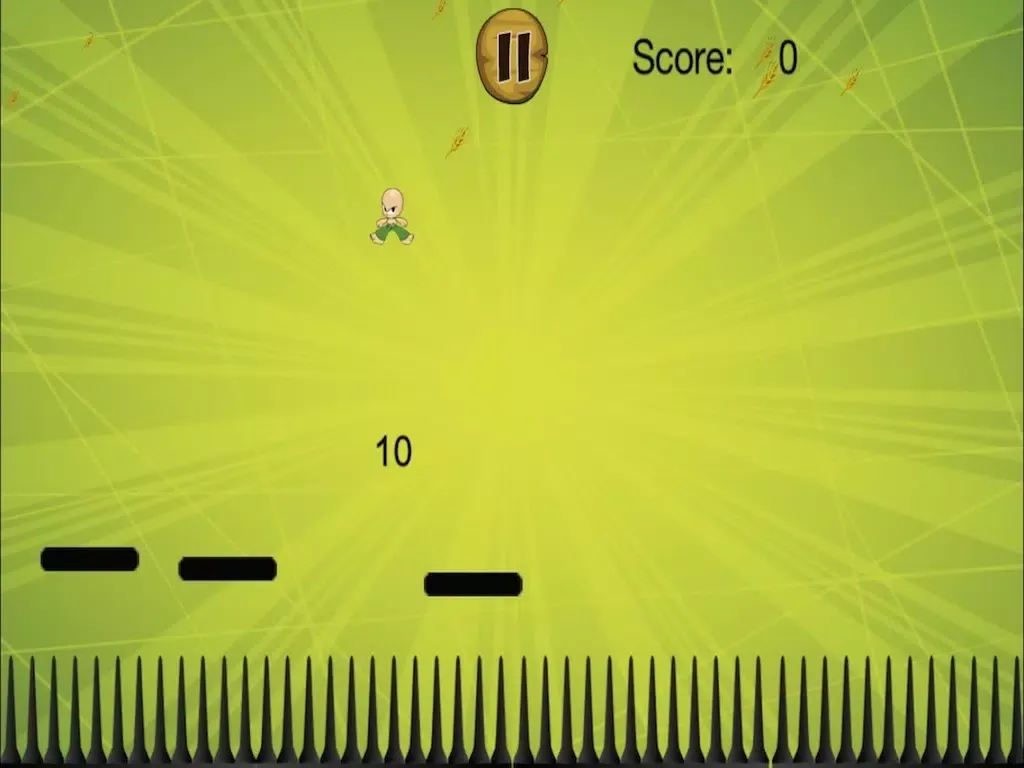 Capturas de tela do A Tiny Karate Master FREE - Epic Jumping Warrior iPad 