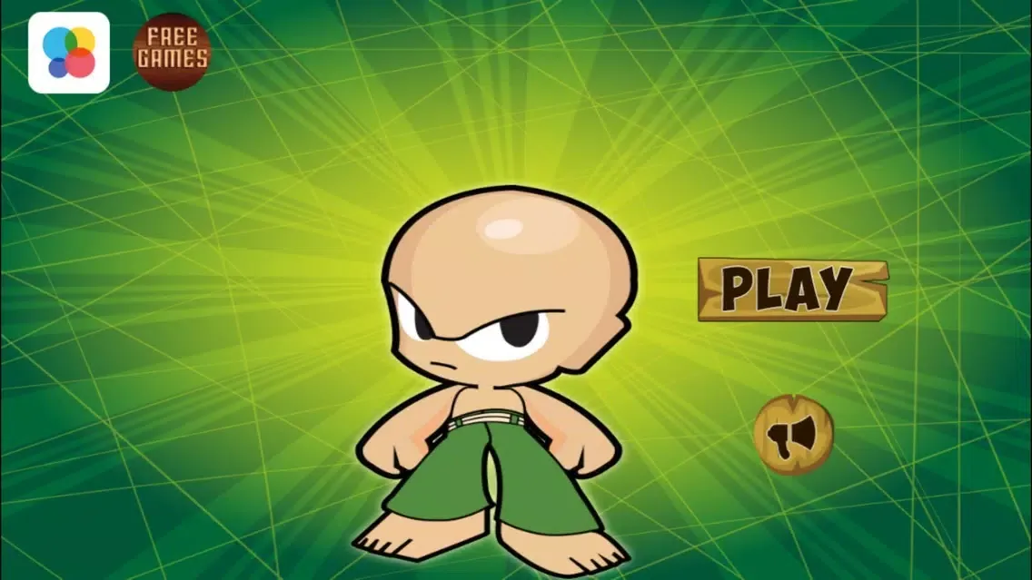 Capturas de tela do A Tiny Karate Master FREE - Epic Jumping Warrior