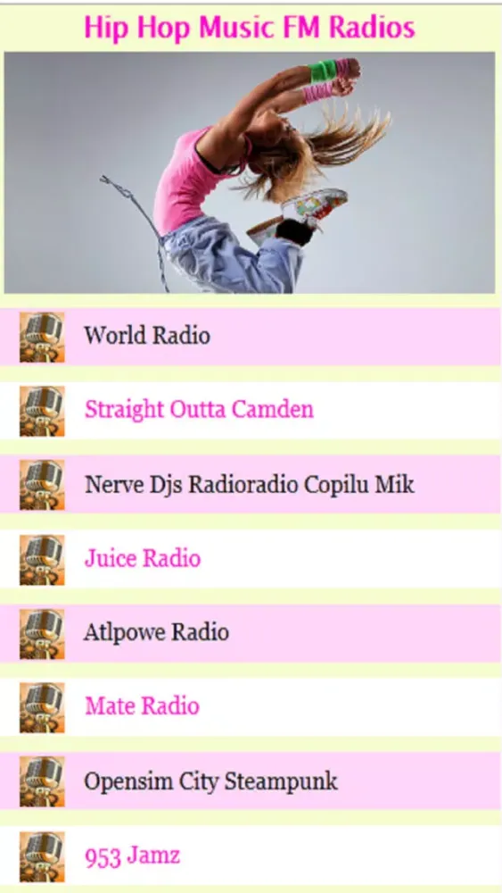Hip Hop Music FM Radios應用截圖