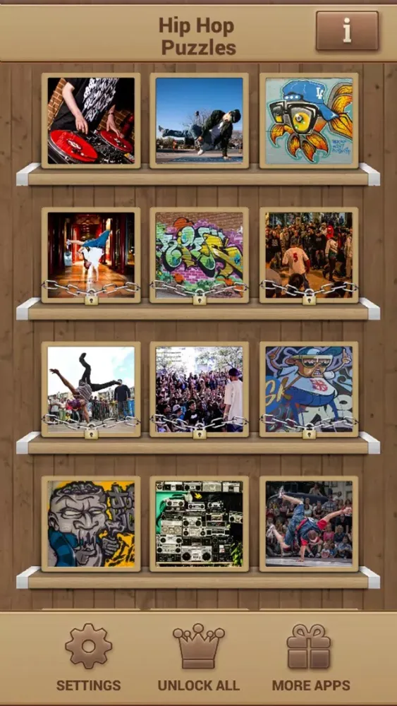 Скриншоты Hip Hop Puzzles