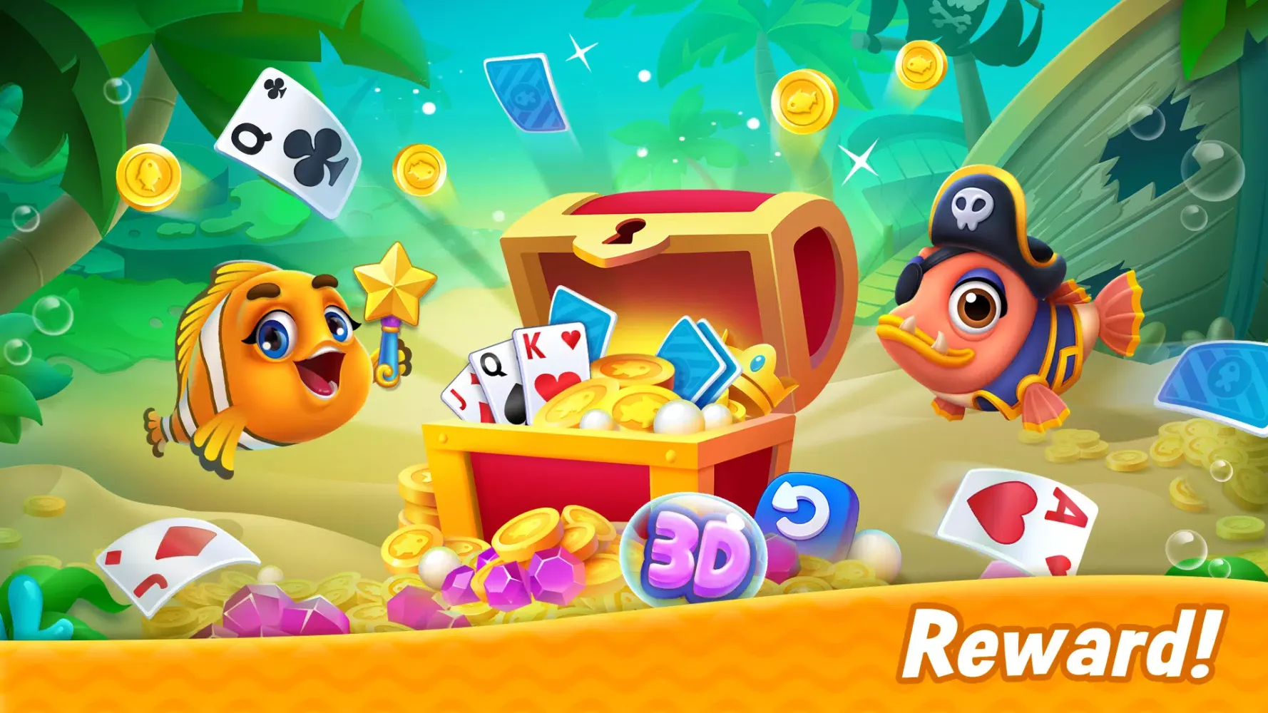 Fishland: Classic Solitaire应用截图