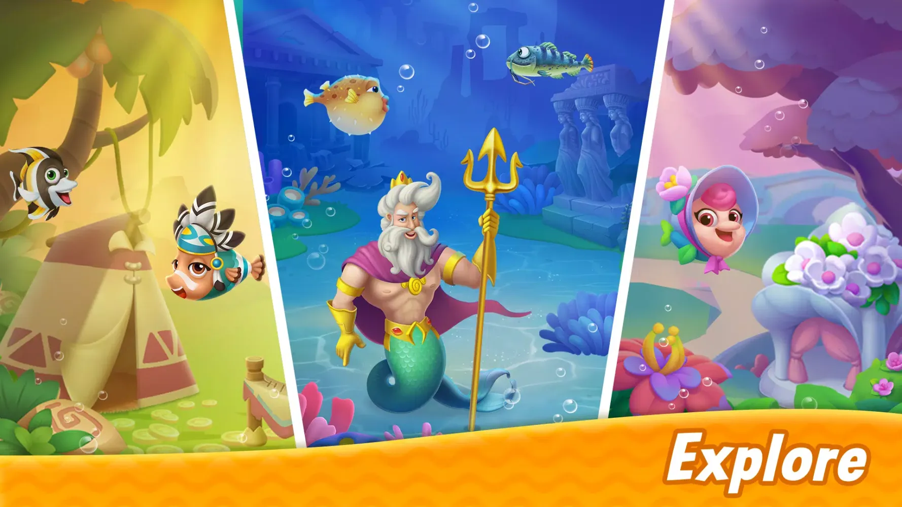 Fishland: Classic Solitaire应用截图