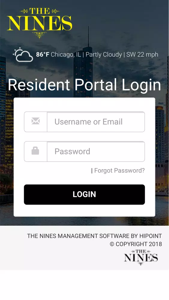 Скриншоты NINES Resident Portal