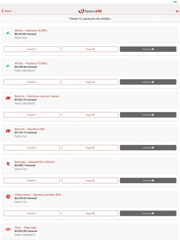 Скриншоты Hipoteca 240 iPad 