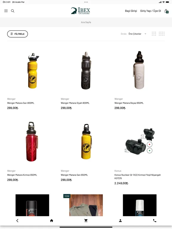 İbex Outdoors & Shop iPad  스크린샷