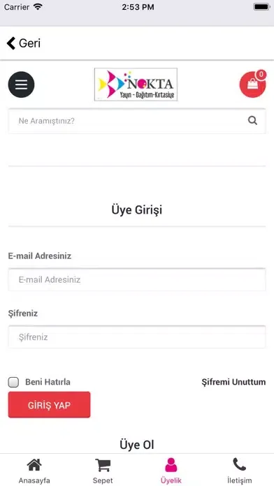 Nokta Kitap Ekran Görüntüleri