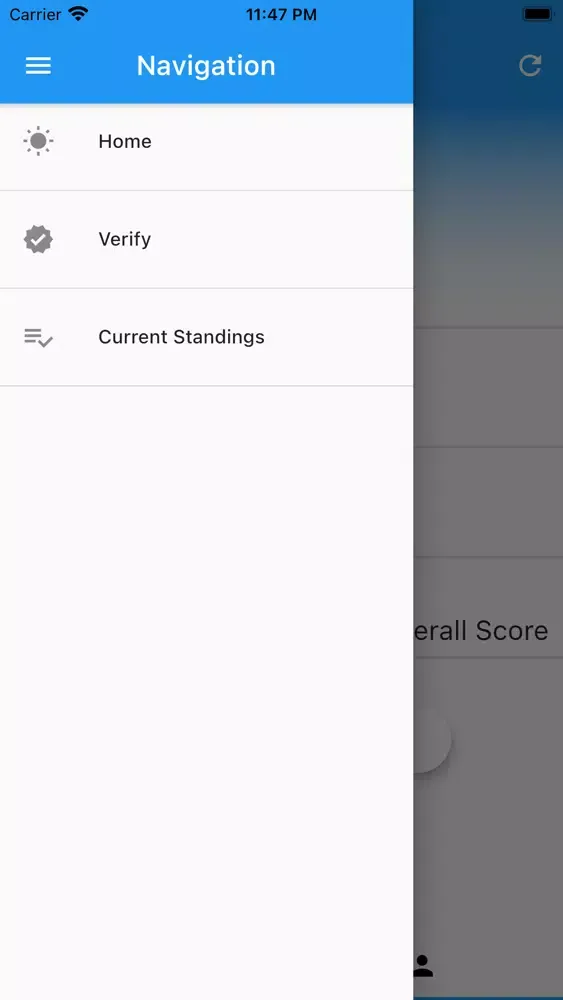 Tangkapan layar Racascore