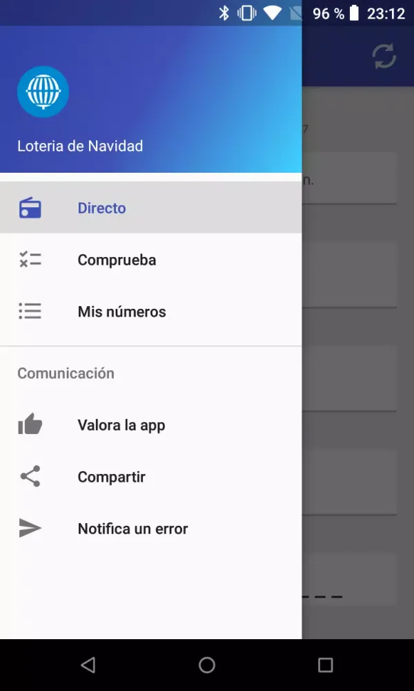 Capturas de pantalla de Lotería Navidad 2024