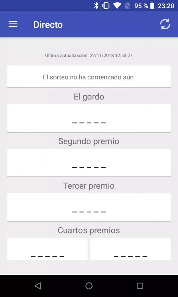 Capturas de pantalla de Lotería Navidad 2024