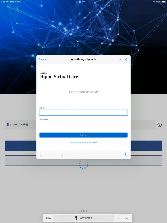 Hippo Virtual Care iPad  سکرین شاٹس