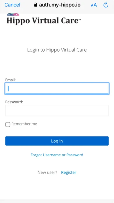 Hippo Virtual Care سکرین شاٹس