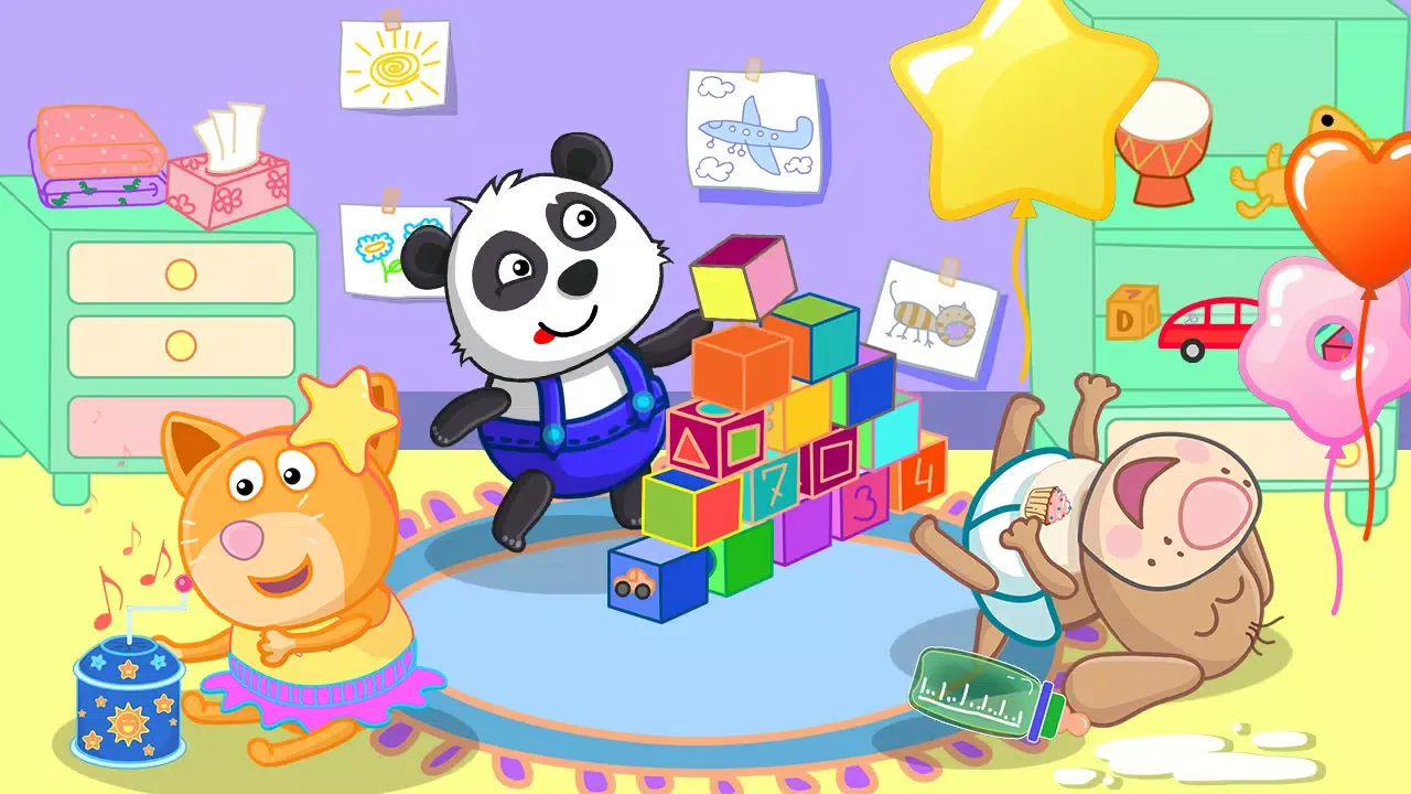 Tangkapan layar Baby Care Game
