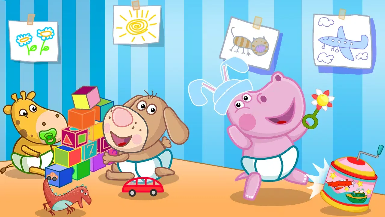 Tangkapan layar Baby Care Game