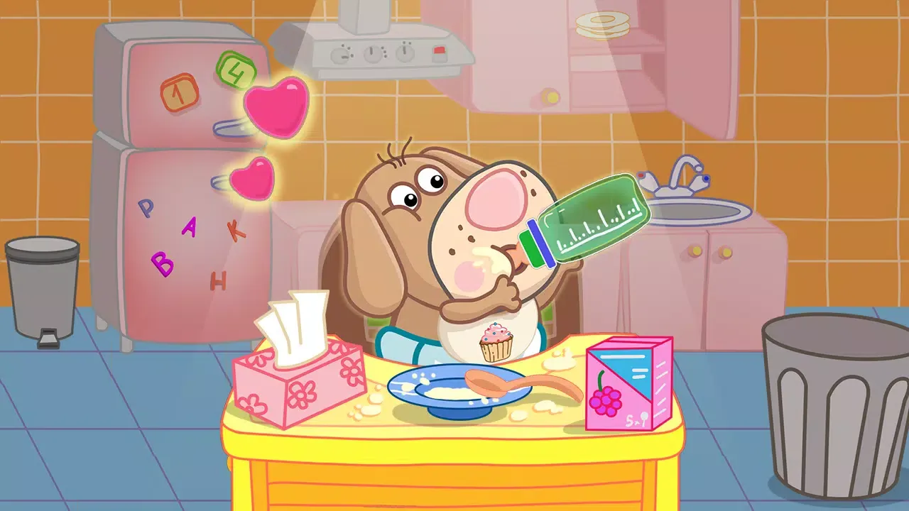 Tangkapan layar Baby Care Game