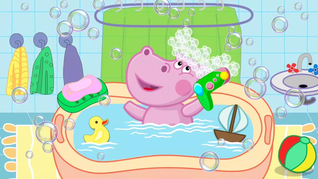 Tangkapan layar Baby Care Game
