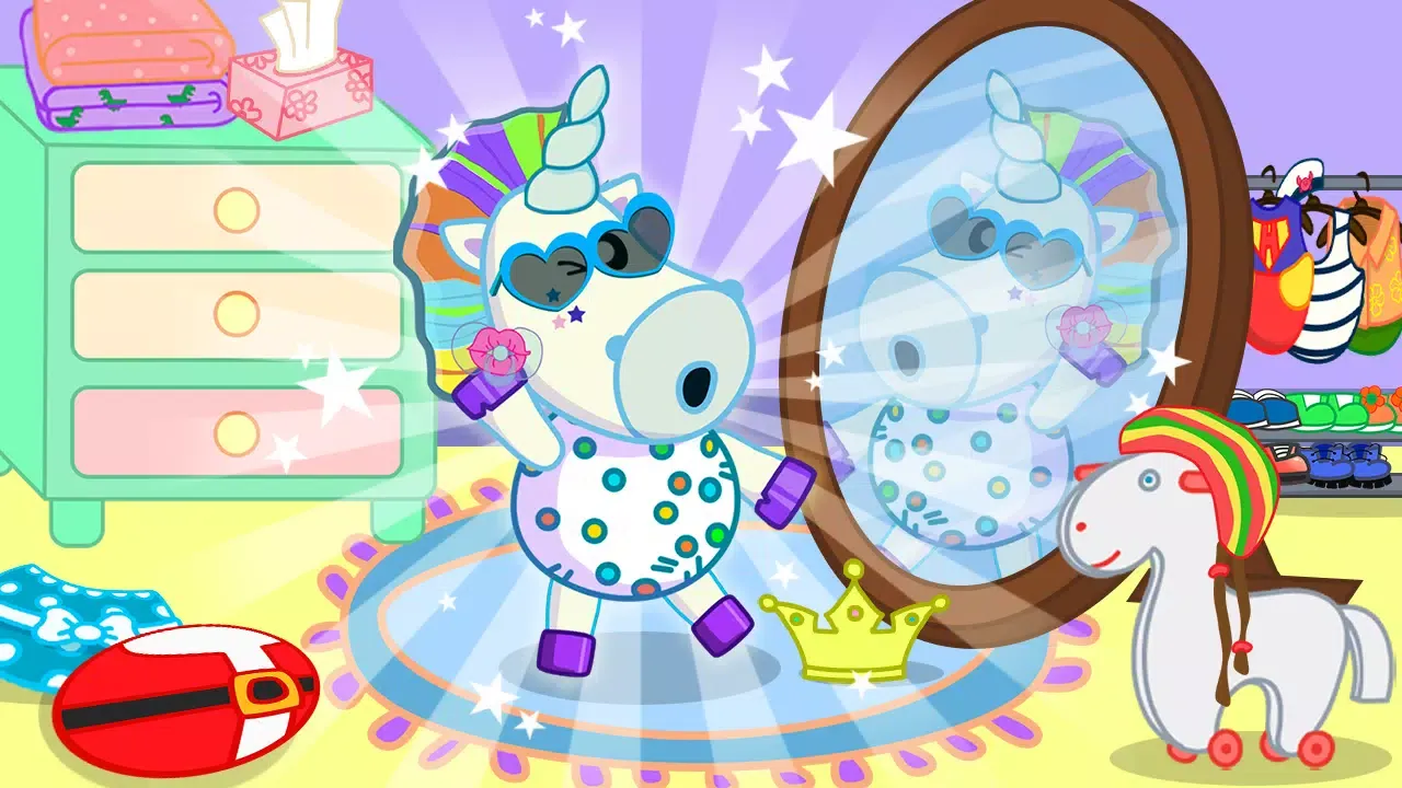 Tangkapan layar Baby Care Game