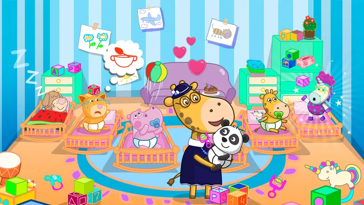 Tangkapan layar Baby Care Game