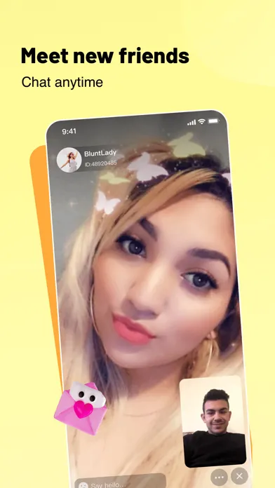 Capturas de tela do Hippo - Random Live Video Chat